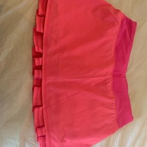 Lulu lemon ruffle skort